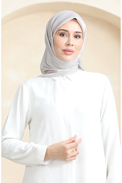 sefamerve Düz Kristal Eşarp 70252-31 Metal