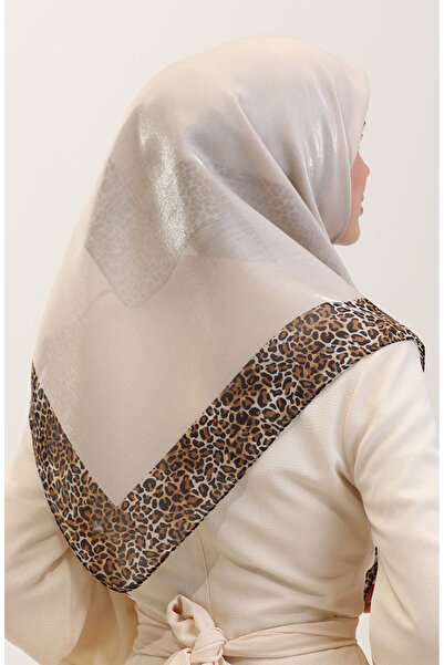 sefamerve Ethnic amber scarf 70292-11 beige