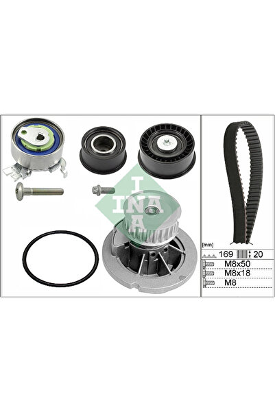 FAG Set Pompa Apa + Curea Dintata Opel Vectra B Vauxhall Vectra