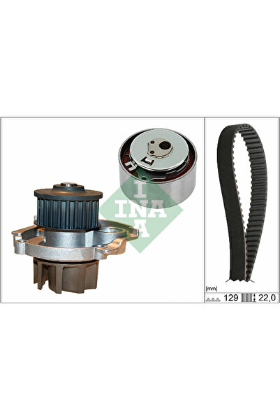 FAG Set Pompa Apa + Curea Dintata Alfa Romeo Mito Fiat 500/Albea/Doblo Microbus