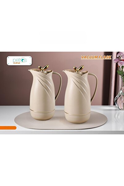 PETROS طقم ترامس شاي وقهوة بيتروس 1لتر+1لتر