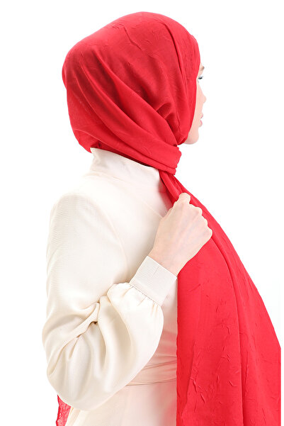 sefamerve Σάλι μπαμπού 70281-33 Κόκκινο