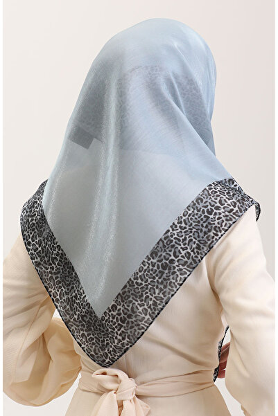 sefamerve Ethnic Amber Scarf 70292-07 Silver Gray