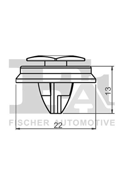 FA1 Clips Acoperire Decorativa Si Protectie Alfa Romeo Stelvio Fiat 500L/500X...