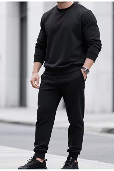 K&S طقم رياضي رجالي قصة فضفاضة من زيرو ياكو