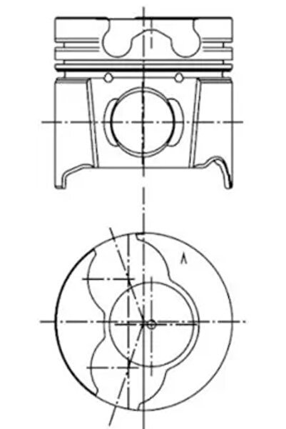 Kolbenschmidt Piston Renault Laguna 2/Megane 2/Scenic 2