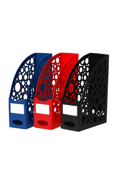 Ark Magazine Rack Magazine Holder Red