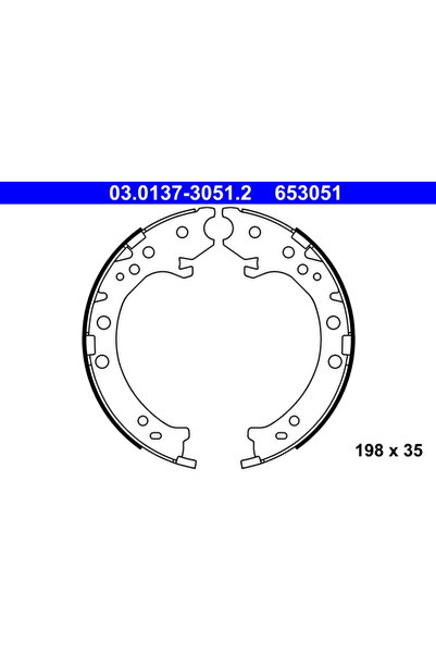 Ate Set Saboti Frana Frana De Mana Honda Cr-5 2/Cr-5 3/Cr-5 4 2001-2020