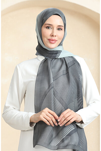 sefamerve Κεχριμπαρένιο Σάλι 70241-05 Ανθρακίτη