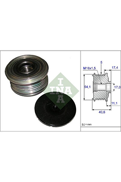 FAG Sistem Roata Libera Generator Renault Clio 3/Modus / Grand Modus/Thalia 3