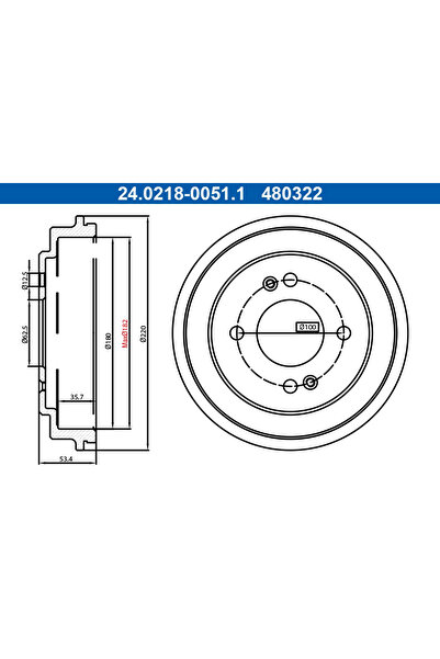 Ate Tambur Frana Kia Picanto 2