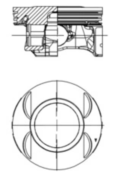 Kolbenschmidt Piston Baojun (Sgmw) 630 Buick (Sgm) Excelle
