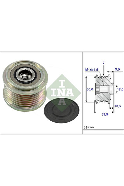 FAG Sistem Roata Libera Generator Hyundai H-1 / Starex Bus/H-1 Cargo/H-1 Trav...