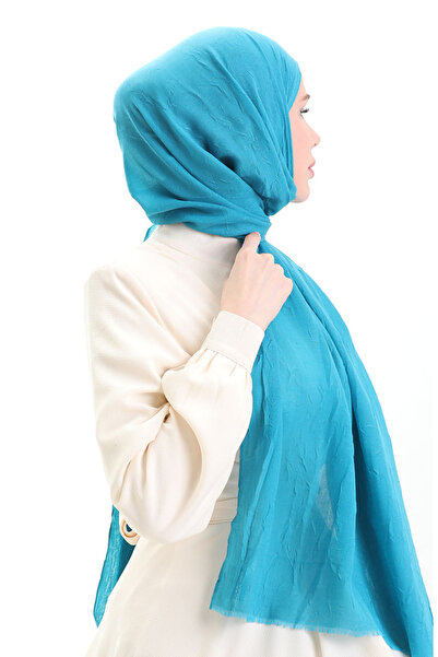 sefamerve Σάλι από μπαμπού 70281-19 Τυρκουάζ