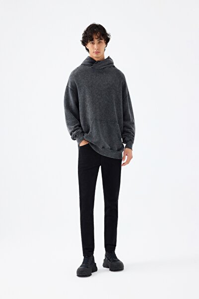 Loft 2034724 Siyah Erkek Justin Skinny Fit Normal Bel Daralan Paça Kot Pantolon