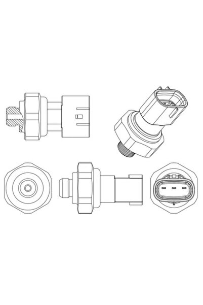 MAHLE Comutator Presiune Aer Conditionat Lexus Es/Gs/Gx Toyota Alphard / Vell...