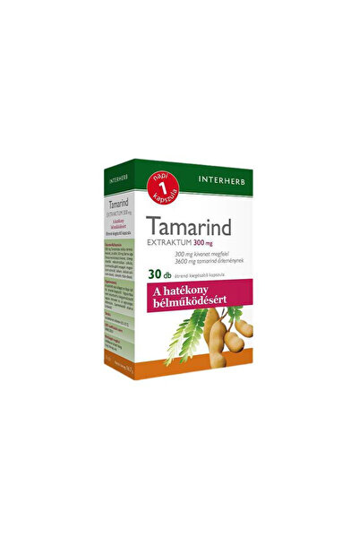 Interherb Capsule pentru digestie cu extract de tamarind 300 mg 30 buc