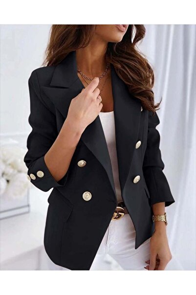 AndraRose Styles Sacou Candy - Negru