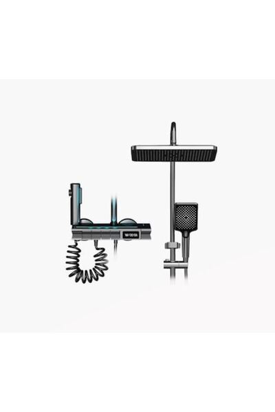 OEM Shower Column Set with Thermostat, LED, and Digital Display