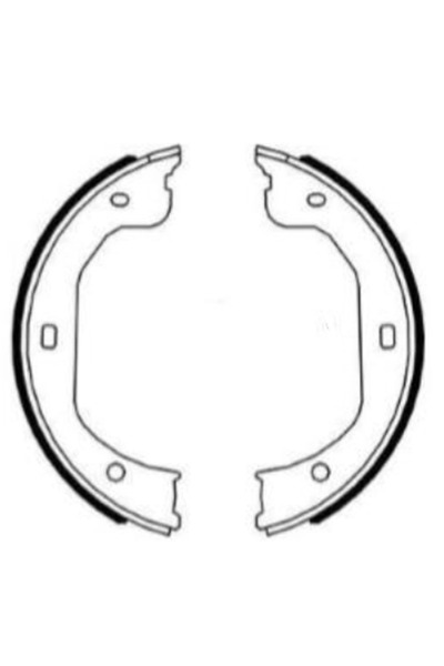 TEXTAR Комплект спирачни челюсти Ръчна спирачка Ford Maverick Ford Австралия ...