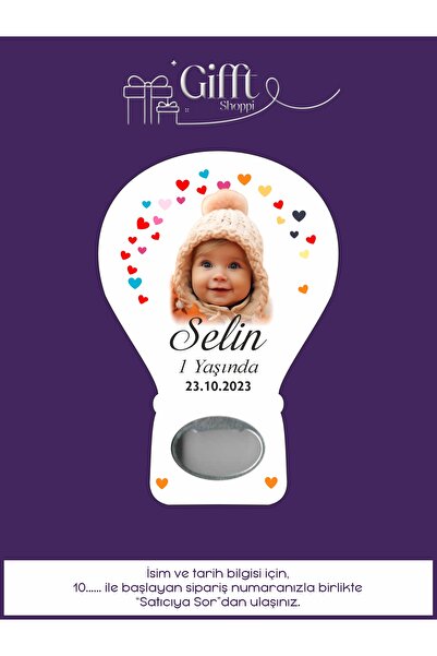 giftshoppi 10 Adet Açacak Magnet Mıknatıslı Hediyelik - Sünnet, Nişan, Söz, D...