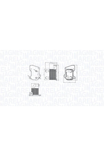 MAGNETI MARELLI Radiator Ulei Ulei Motor Opel Astra H Vauxhall Astra Model 5/...