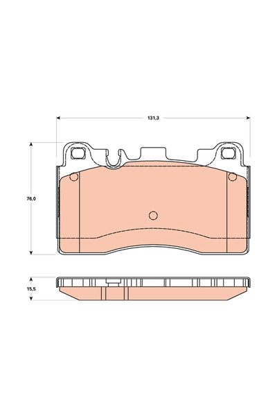 TRW Set Placute Frana Frana Disc Chevrolet Astra Limuzina Mercedes-Benz Cls/E...