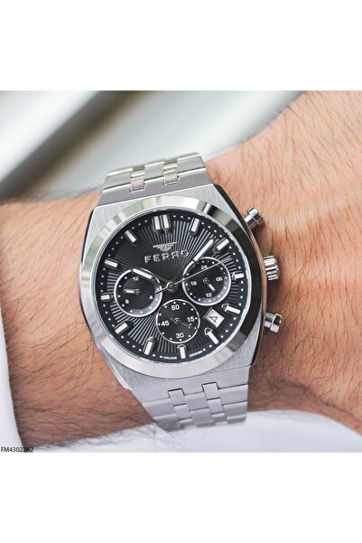 FERRO Fm43022A2 Men's Wristwatch with Steel Strap
