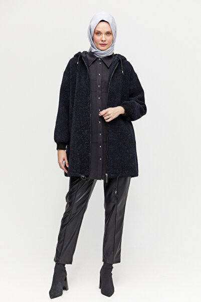 Setrms Kapüşonlu Kısa Kaban