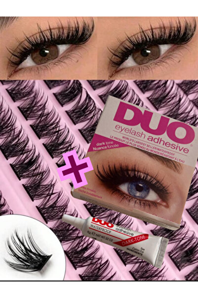 AndraRose Styles 2 in 1 Kit - False eyelashes + glue included - C25464