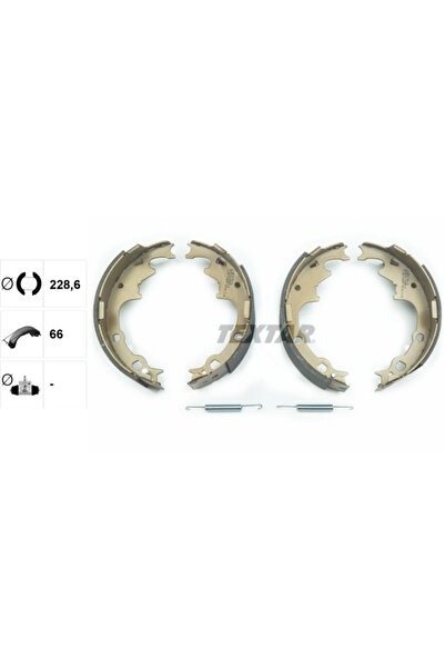 TEXTAR Set Saboti Frana Chrysler Voyager 1/Voyager 2 Jeep Cherokee/Wrangler 1...