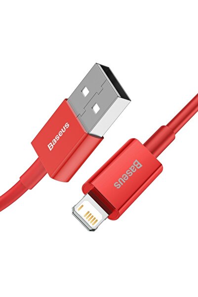 Other Cablu USB Superior pentru iPhone - Lightning 2.4A 1m Roșu