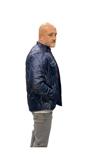 DYNAMO Navy Blue Color Kabitone Coat