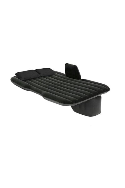 King Inflatable Car Seat Mattress, Black
