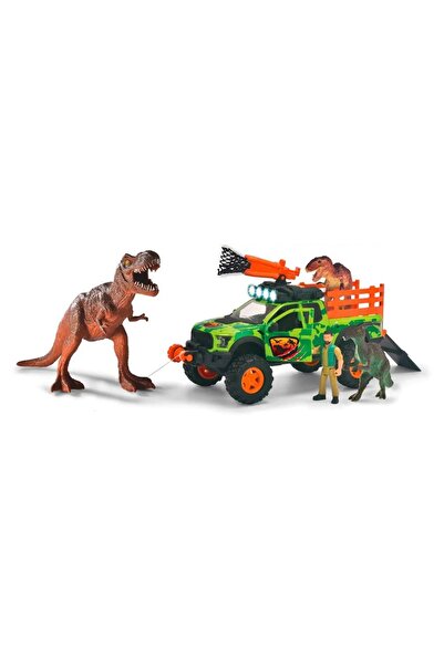 Dickie Toys Dino Hunter cu sunet și lumină 203837026