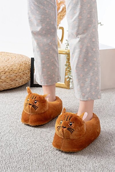 Devida Soft Sole Cute Animal Cat Slippers
