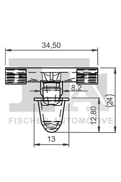 FA1 Clips Acoperire Decorativa Si Protectie Alpina B10/B12/D10 Bmw 5/7
