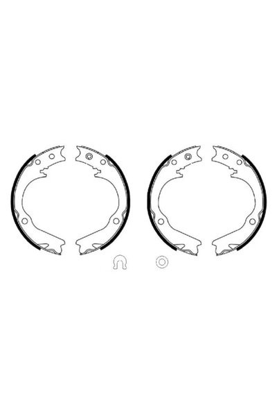 TEXTAR Set Saboti Frana Frana De Mana Subaru Impreza Limuzina