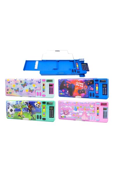 Globox Vintage Pen Holder with Calculator