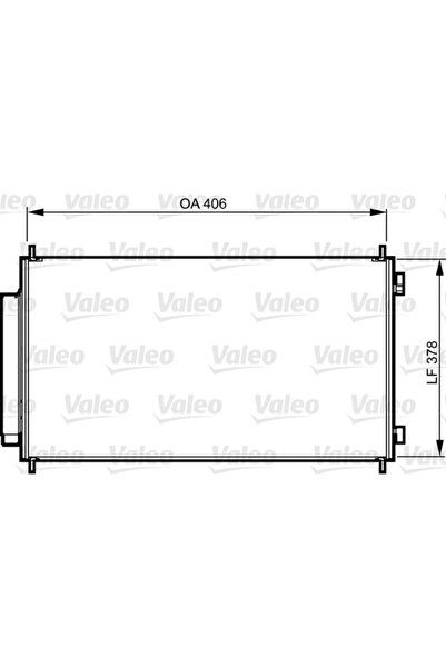 VALEO Condensator Climatizare Honda Cr-5 3