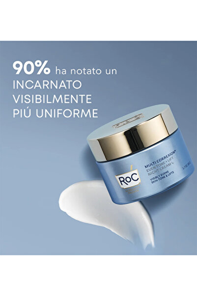 Roc Multi Correxion Even Tone and Lift Night Cream for Face, 50 ml