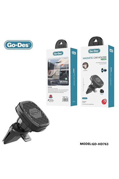 Go-Des Magnetic Car Phone Holder Stand HD-763