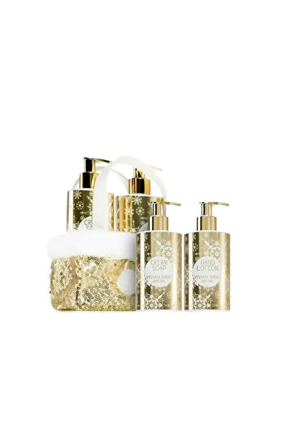 Vivian Gray Σετ δώρου Vivian Golden Glitters, υγρό σαπούνι, 250 ml + κρέμα χε...