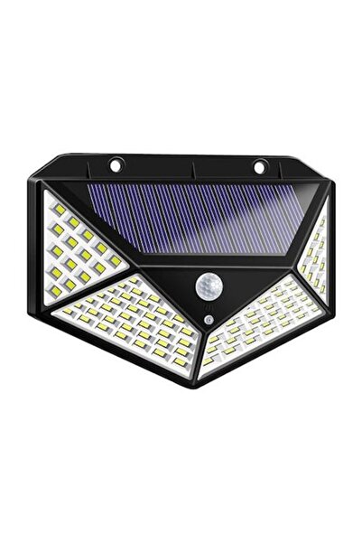 Solar Lampă de panou cu 100 LED-uri și senzor de mișcare