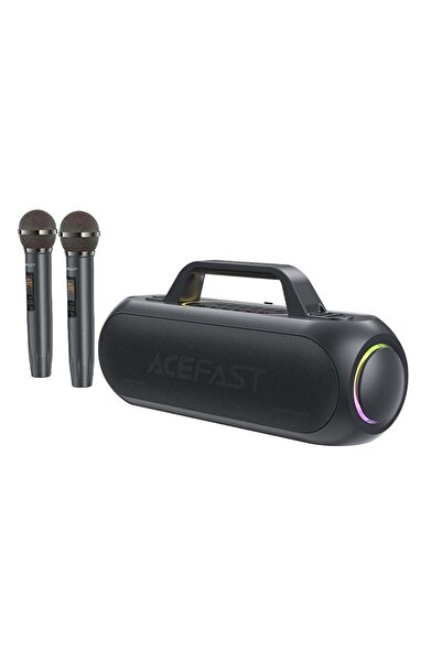 Acefast مجموعة صوتية متكاملة للكاريوكي مع ميكروفونين لاسلكيين K1