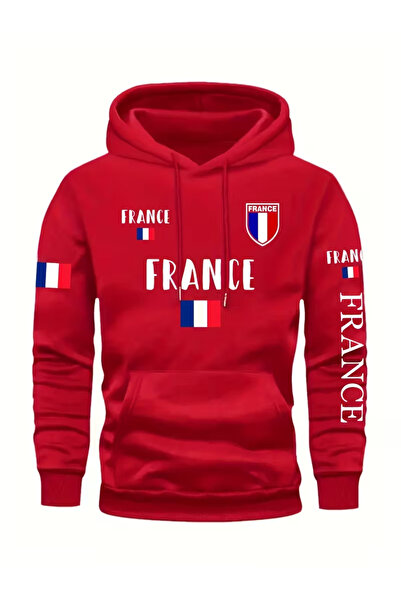 bellanova ФРАНЦИЯ Премиум суитшърт с качулка и мотиви