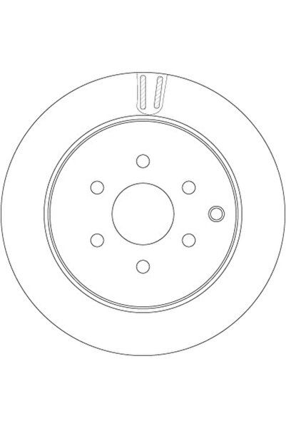 TRW Disc Frana Nissan Navara NP300 Platou / Sasiu/Pathfinder 3
