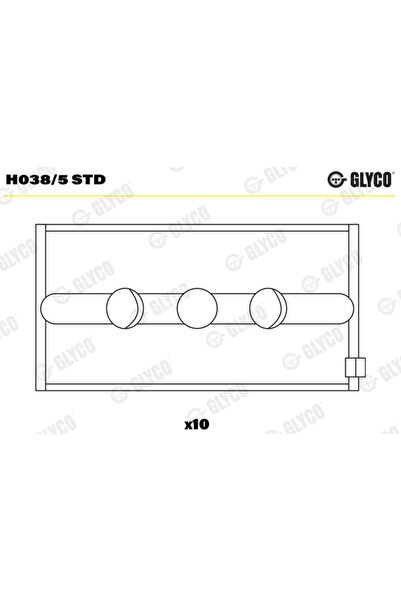 GLYCO Cuzineti Arbore Cotit Saab 900 1/900 2/9000 1984-2009