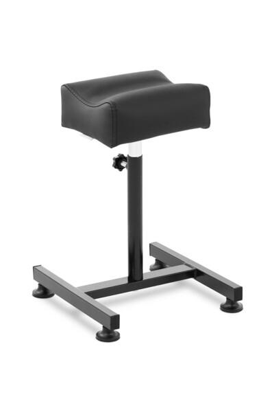Other Taburet pentru pedichiură cosmetică, reglabil pe înălțime până la 67 cm, până la 80 kg - negru
