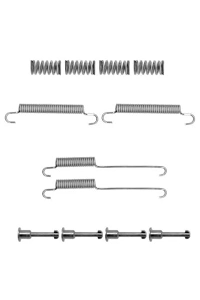 TEXTAR Set Accesorii Saboti Frana Parcare Chrysler Ram Van Van/Voyager / Gran...